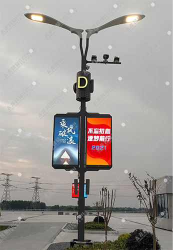 led燈桿屏|智慧燈桿屏|立柱廣告機|led廣告機|智慧路燈屏|戶(hù)外LED廣告機|燈桿屏