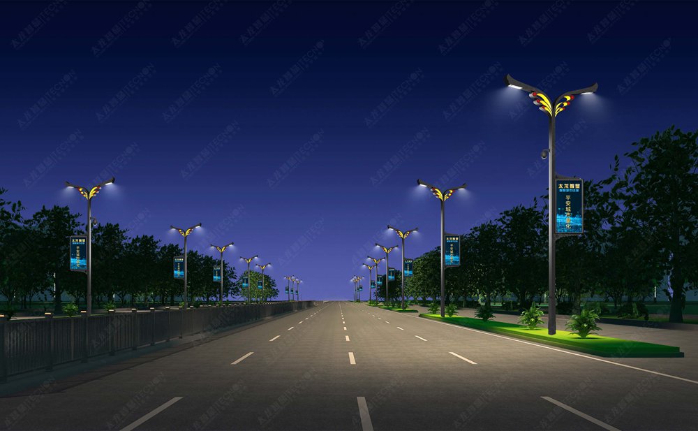 智慧路燈，智慧路燈廠(chǎng)家，智慧路燈屏